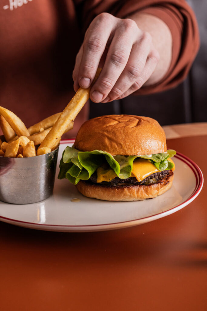 $16 Cheeseburger & Chips - Dee Why Hotel